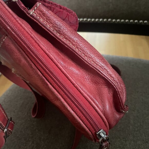 FOSSIL Vintage Red Crossbody bag - Picture 9 of 12